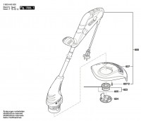 Bosch 3 600 HA5 002 Art 2300 Lawn Edge Trimmer 230 V / Eu Spare Parts